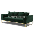 Kayan Balsam Green Fabric Sofa